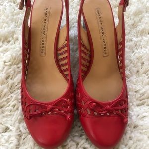 Marc by Marc Jacobs || Red Heels - Size 7.5